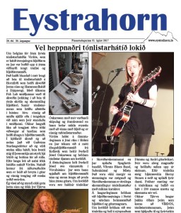26. tbl Eystrahorn