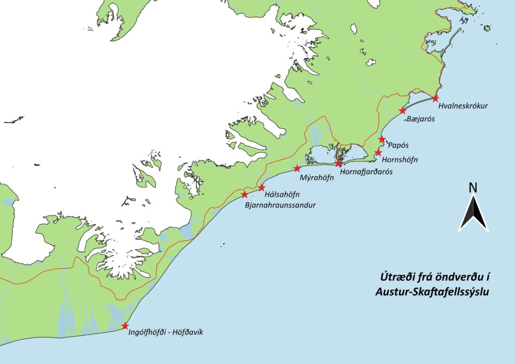 Útræði á dögum árabátanna í Austur-Skaftafellssýslu